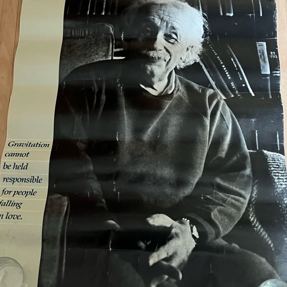 Albert Einstein vintage poster - Picture 2 of 8